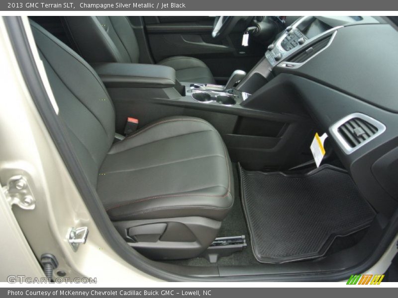 Champagne Silver Metallic / Jet Black 2013 GMC Terrain SLT