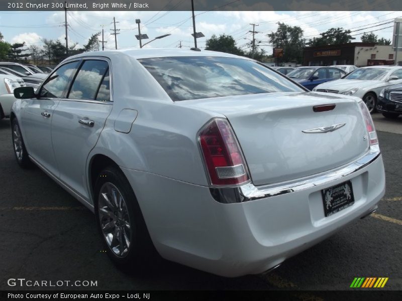 Bright White / Black 2012 Chrysler 300 Limited