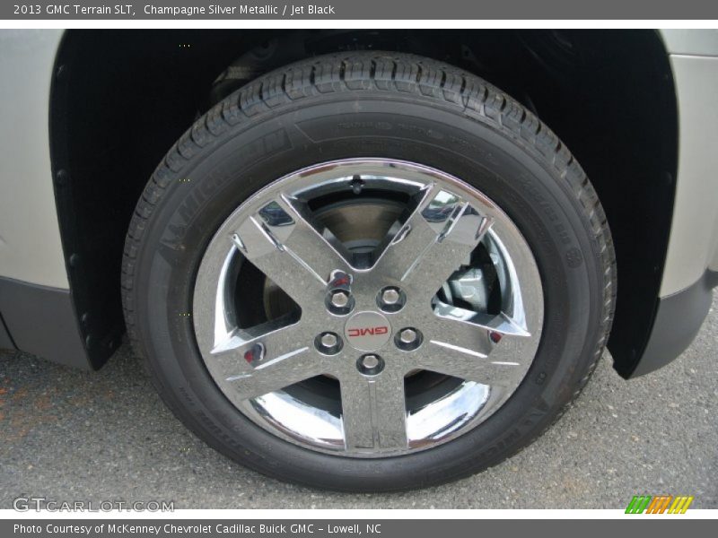 Champagne Silver Metallic / Jet Black 2013 GMC Terrain SLT