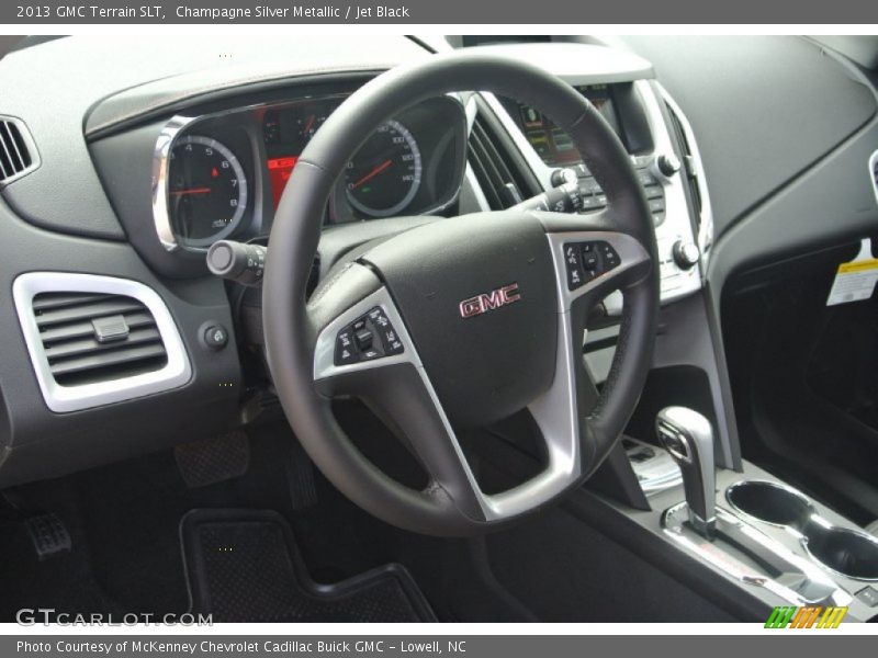 Champagne Silver Metallic / Jet Black 2013 GMC Terrain SLT