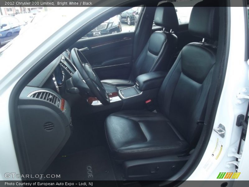 Bright White / Black 2012 Chrysler 300 Limited