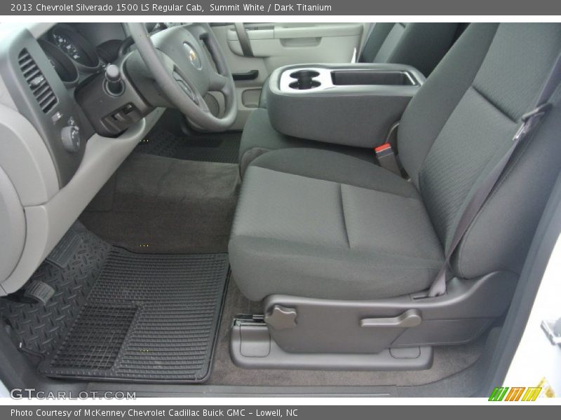 Summit White / Dark Titanium 2013 Chevrolet Silverado 1500 LS Regular Cab
