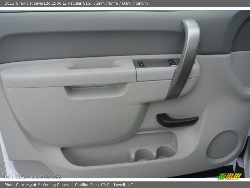 Summit White / Dark Titanium 2013 Chevrolet Silverado 1500 LS Regular Cab