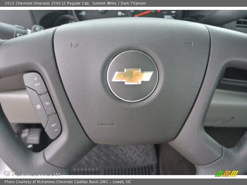 Summit White / Dark Titanium 2013 Chevrolet Silverado 1500 LS Regular Cab