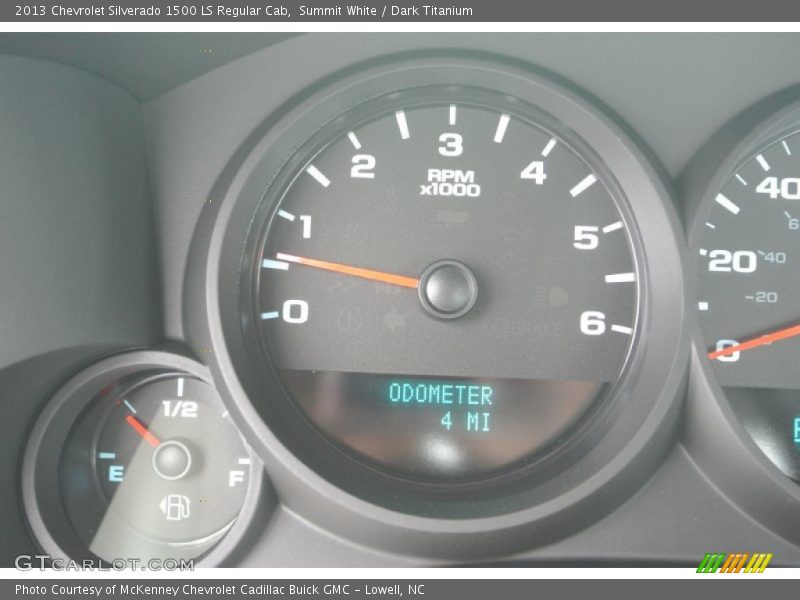 Summit White / Dark Titanium 2013 Chevrolet Silverado 1500 LS Regular Cab