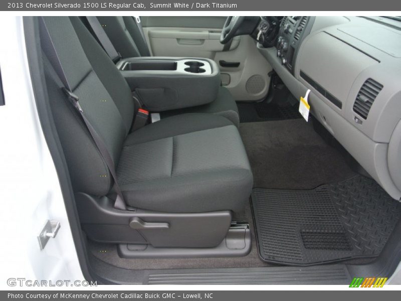 Summit White / Dark Titanium 2013 Chevrolet Silverado 1500 LS Regular Cab