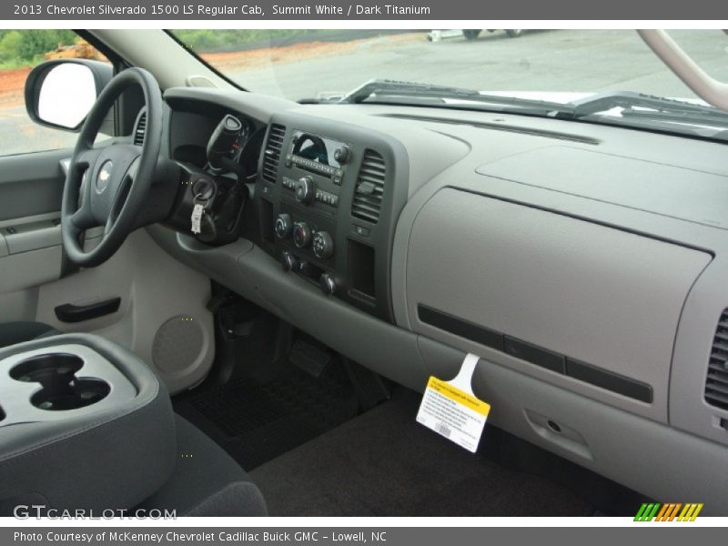 Summit White / Dark Titanium 2013 Chevrolet Silverado 1500 LS Regular Cab