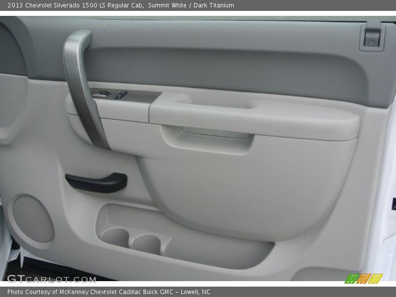 Summit White / Dark Titanium 2013 Chevrolet Silverado 1500 LS Regular Cab