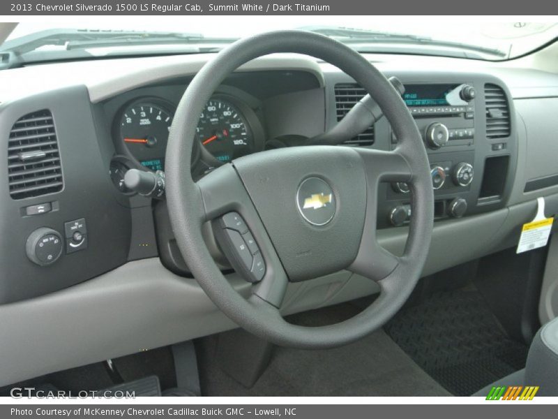 Summit White / Dark Titanium 2013 Chevrolet Silverado 1500 LS Regular Cab