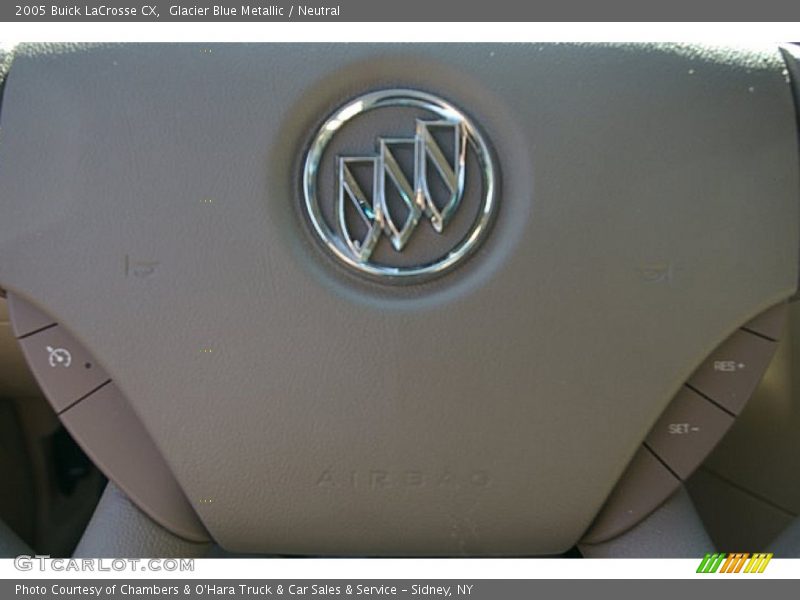 Glacier Blue Metallic / Neutral 2005 Buick LaCrosse CX