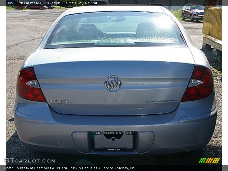 Glacier Blue Metallic / Neutral 2005 Buick LaCrosse CX