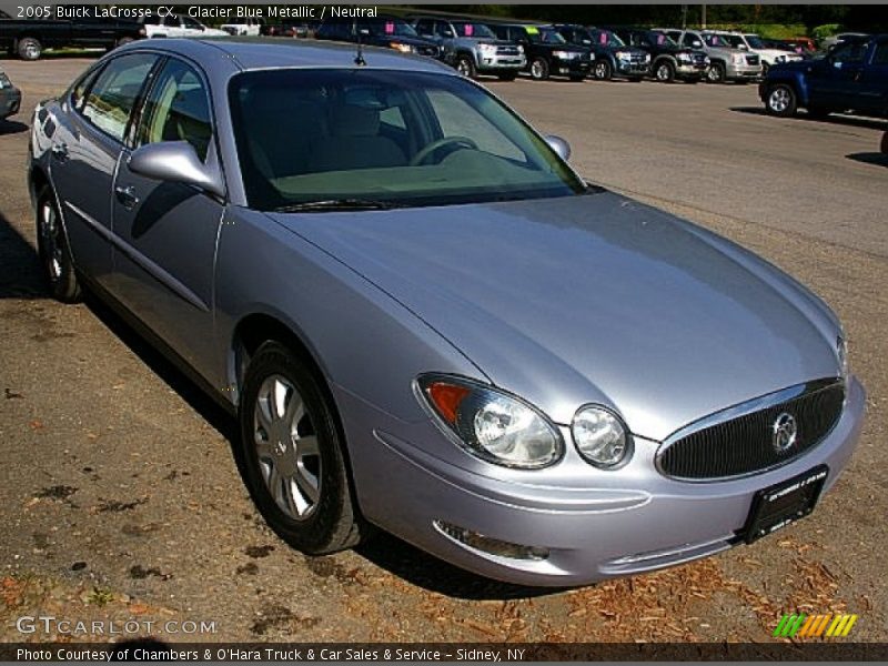 Glacier Blue Metallic / Neutral 2005 Buick LaCrosse CX