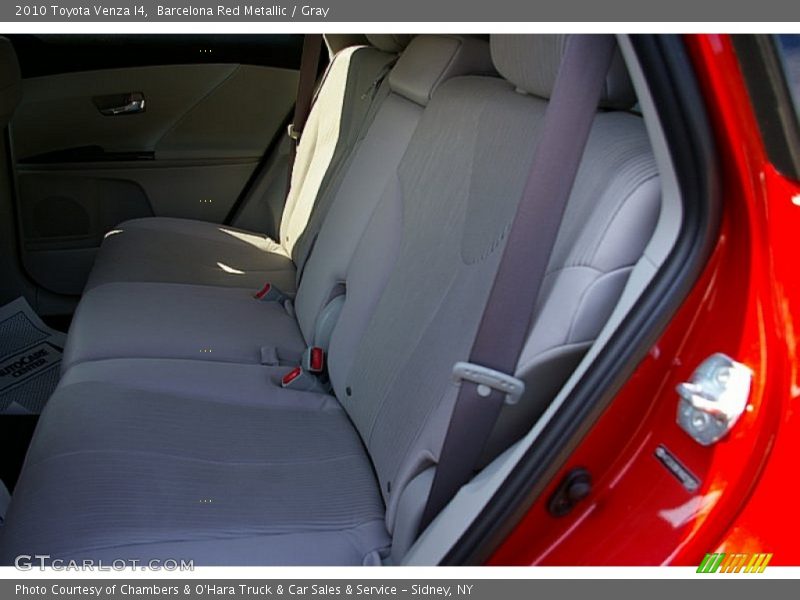 Barcelona Red Metallic / Gray 2010 Toyota Venza I4