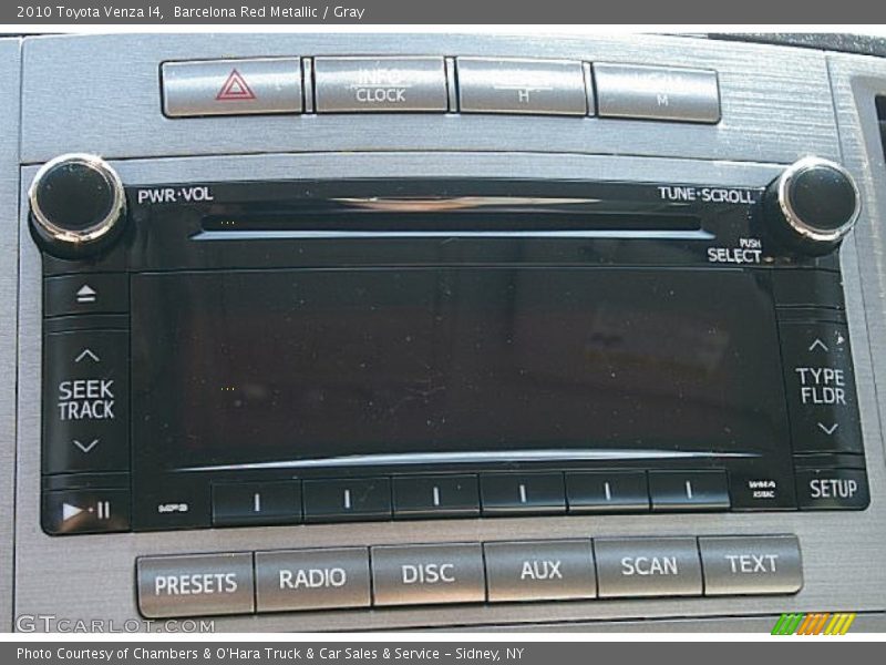Barcelona Red Metallic / Gray 2010 Toyota Venza I4