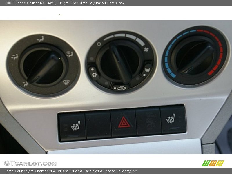 Bright Silver Metallic / Pastel Slate Gray 2007 Dodge Caliber R/T AWD