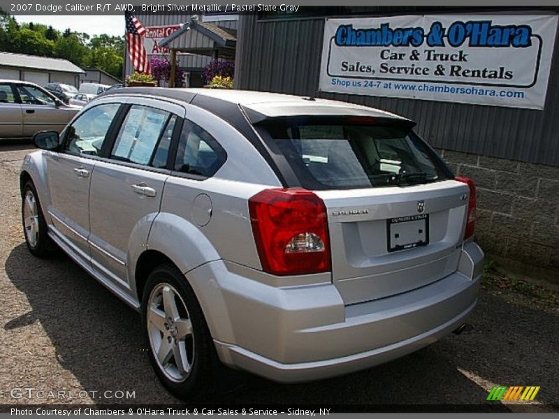 Bright Silver Metallic / Pastel Slate Gray 2007 Dodge Caliber R/T AWD