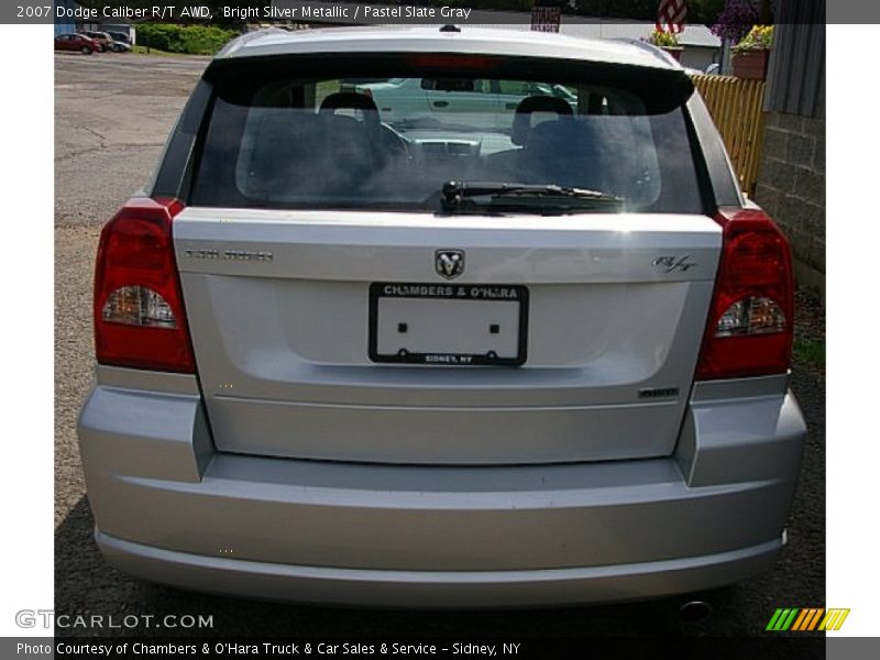 Bright Silver Metallic / Pastel Slate Gray 2007 Dodge Caliber R/T AWD