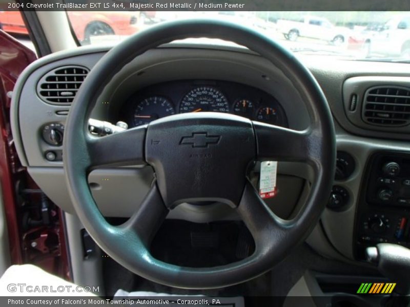 Majestic Red Metallic / Medium Pewter 2004 Chevrolet TrailBlazer EXT LS 4x4