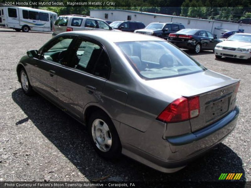 Magnesium Metallic / Gray 2004 Honda Civic Hybrid Sedan