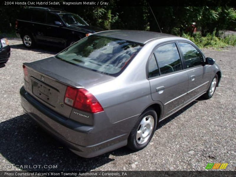 Magnesium Metallic / Gray 2004 Honda Civic Hybrid Sedan