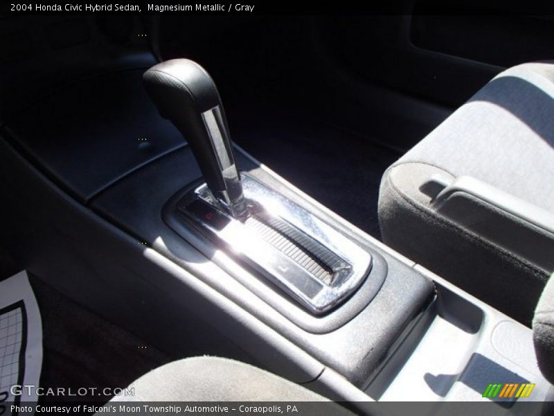 Magnesium Metallic / Gray 2004 Honda Civic Hybrid Sedan