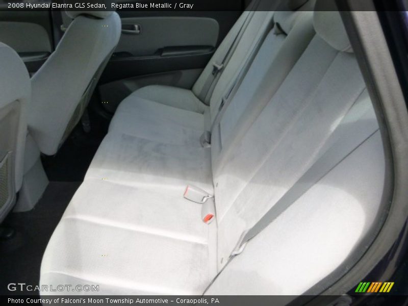 Regatta Blue Metallic / Gray 2008 Hyundai Elantra GLS Sedan