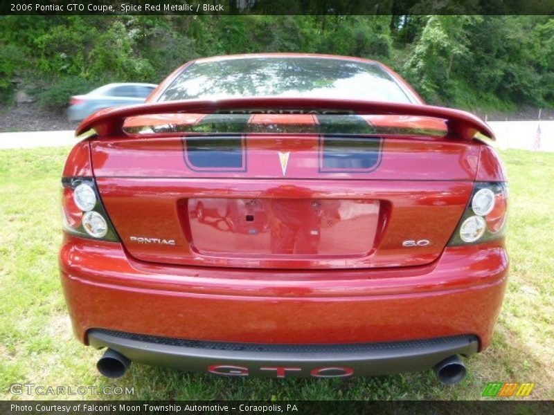 Spice Red Metallic / Black 2006 Pontiac GTO Coupe