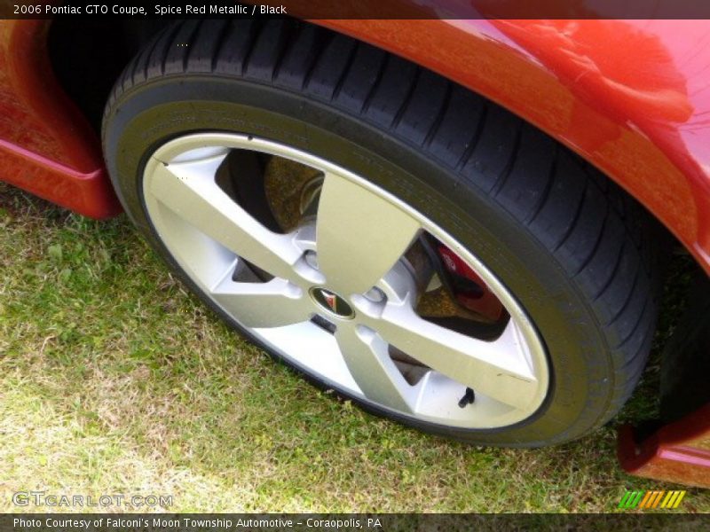 Spice Red Metallic / Black 2006 Pontiac GTO Coupe