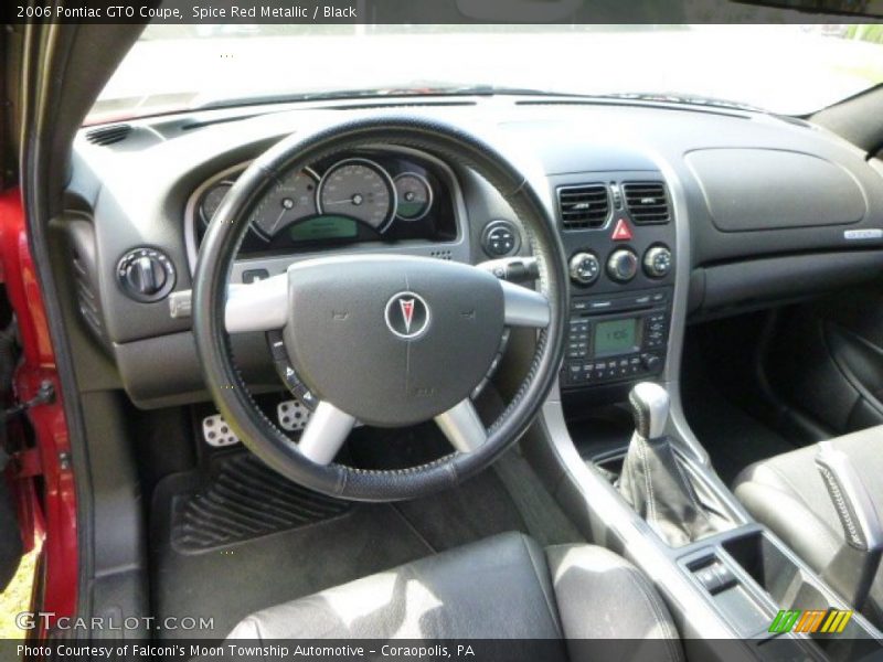 Black Interior - 2006 GTO Coupe 