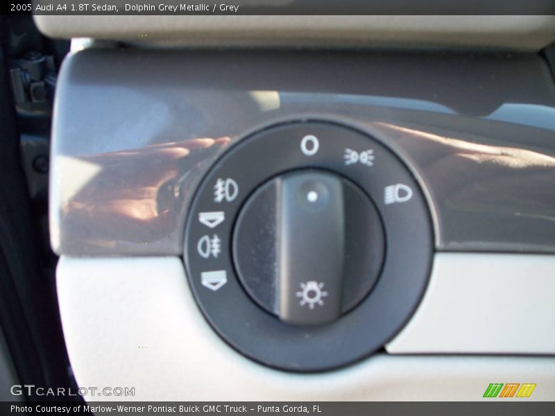 Dolphin Grey Metallic / Grey 2005 Audi A4 1.8T Sedan