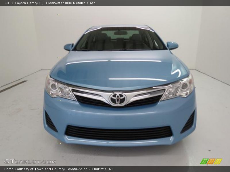 Clearwater Blue Metallic / Ash 2013 Toyota Camry LE