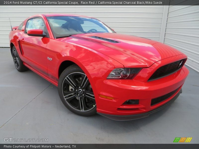 Front 3/4 View of 2014 Mustang GT/CS California Special Coupe