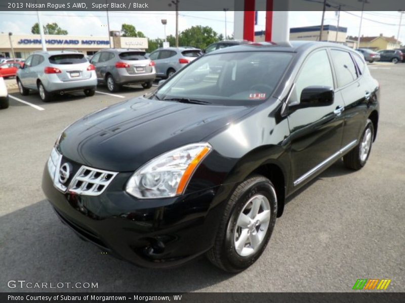 Super Black / Black 2013 Nissan Rogue S AWD