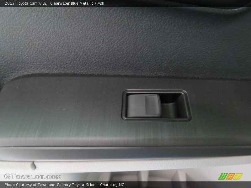 Clearwater Blue Metallic / Ash 2013 Toyota Camry LE