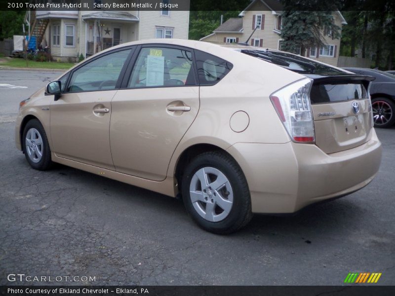 Sandy Beach Metallic / Bisque 2010 Toyota Prius Hybrid III