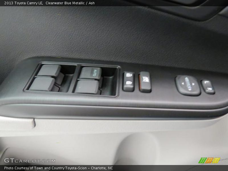 Clearwater Blue Metallic / Ash 2013 Toyota Camry LE