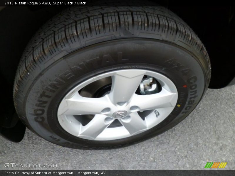 Super Black / Black 2013 Nissan Rogue S AWD