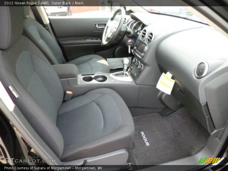 Super Black / Black 2013 Nissan Rogue S AWD