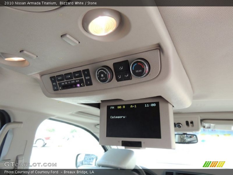 Entertainment System of 2010 Armada Titanium