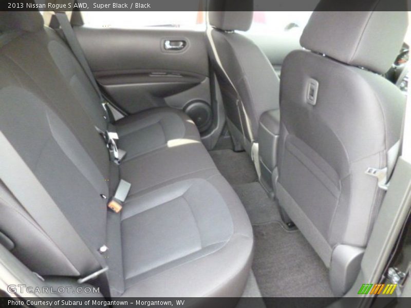 Super Black / Black 2013 Nissan Rogue S AWD