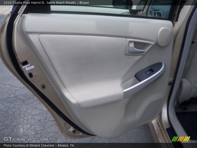 Sandy Beach Metallic / Bisque 2010 Toyota Prius Hybrid III