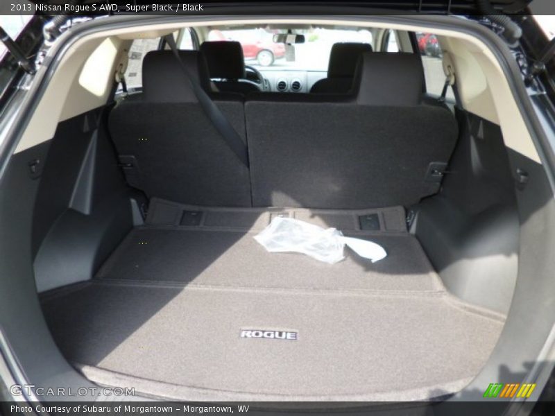 Super Black / Black 2013 Nissan Rogue S AWD