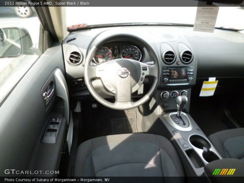 Super Black / Black 2013 Nissan Rogue S AWD