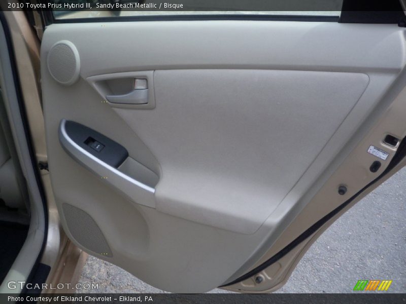 Sandy Beach Metallic / Bisque 2010 Toyota Prius Hybrid III