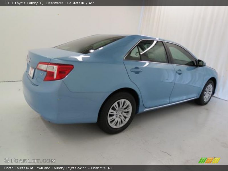 Clearwater Blue Metallic / Ash 2013 Toyota Camry LE