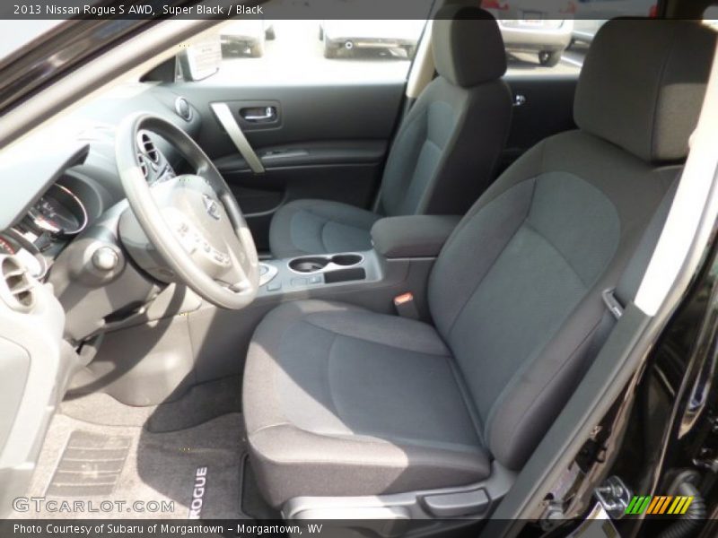 Super Black / Black 2013 Nissan Rogue S AWD