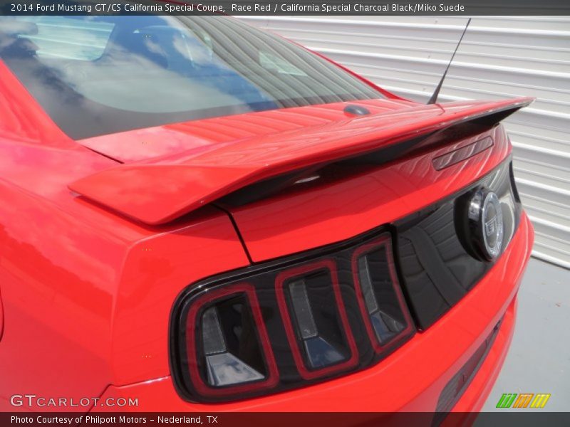 Race Red / California Special Charcoal Black/Miko Suede 2014 Ford Mustang GT/CS California Special Coupe