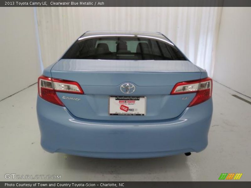 Clearwater Blue Metallic / Ash 2013 Toyota Camry LE