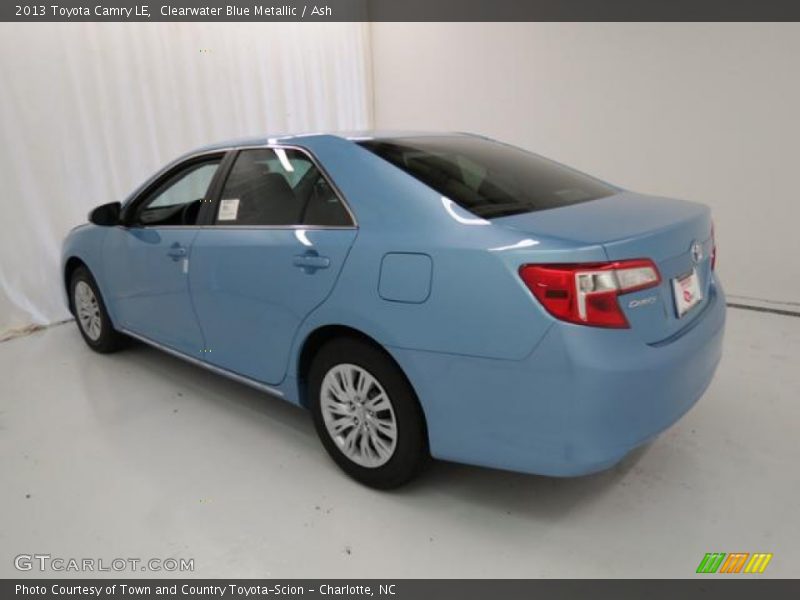Clearwater Blue Metallic / Ash 2013 Toyota Camry LE
