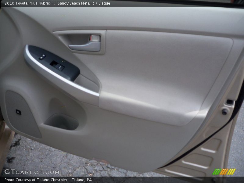 Sandy Beach Metallic / Bisque 2010 Toyota Prius Hybrid III